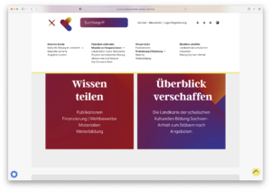 website mega menu