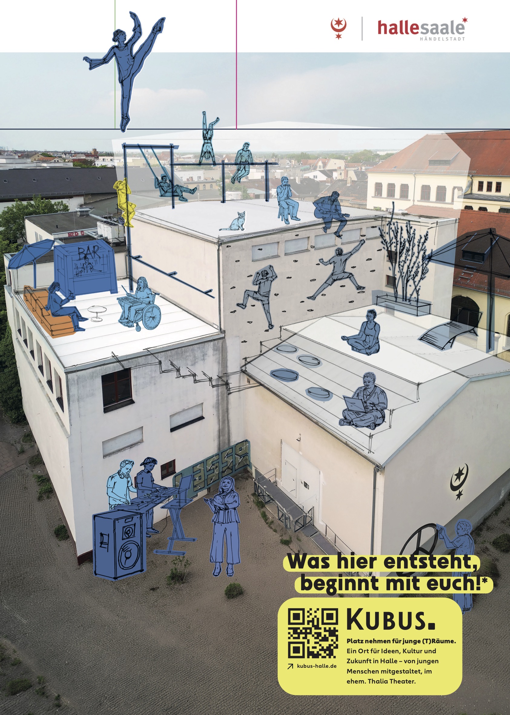 kubus faltblatt kreuzbruch plakat 1