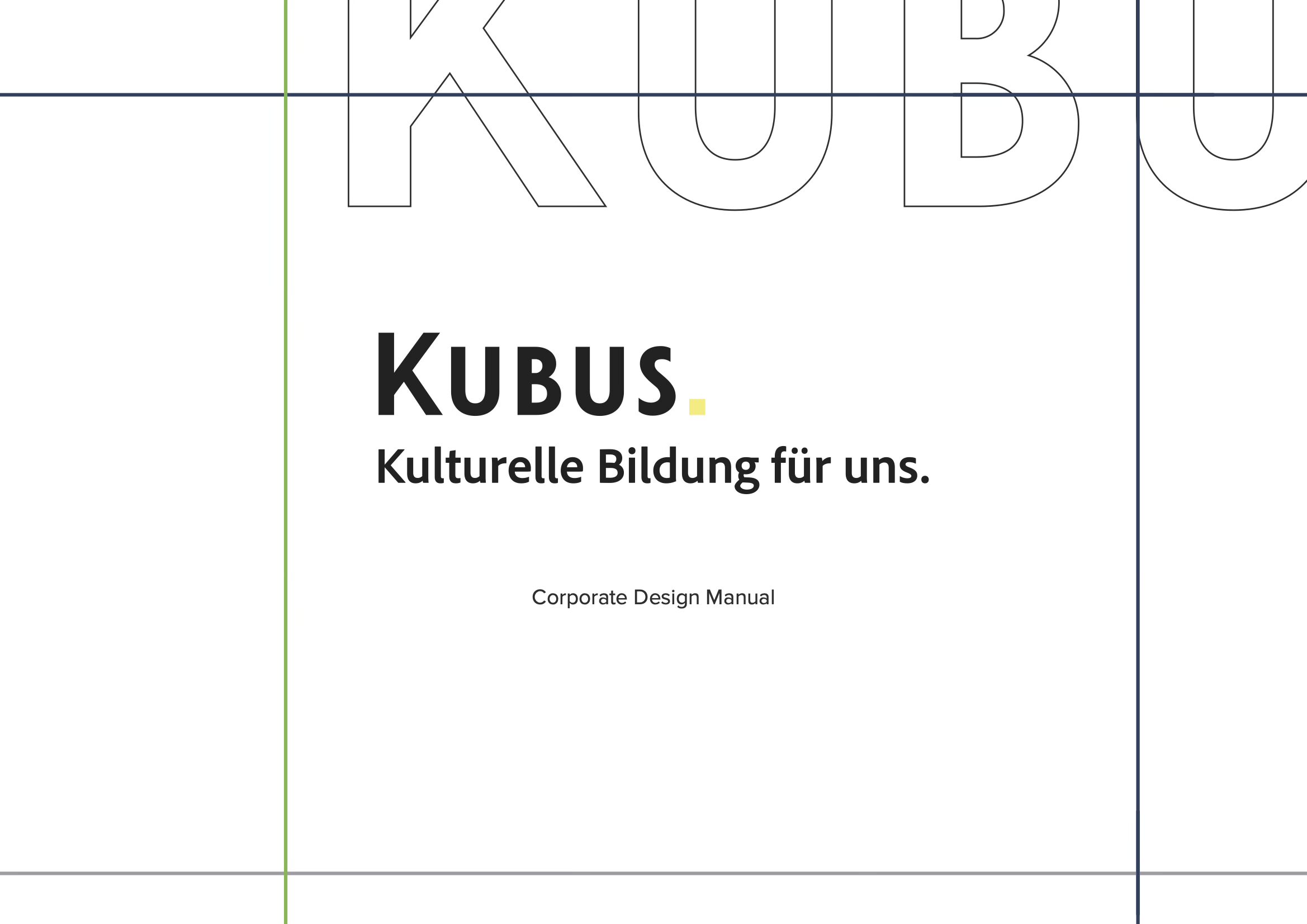 kubus spezifikationen logo typo farben 1