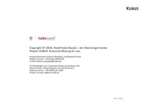kubus spezifikationen logo typo farben 5